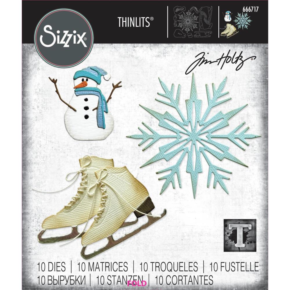 Tim Holtz / Sizzix Vault Winter Wishes 666717