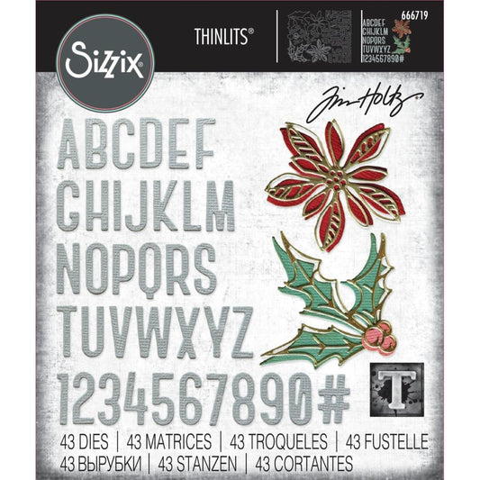 Tim Holtz / Sizzix Vault Seasonal Sketch 666719