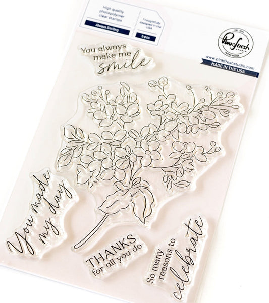 PinkFresh Studio - Best Thing stamp& stencil set……