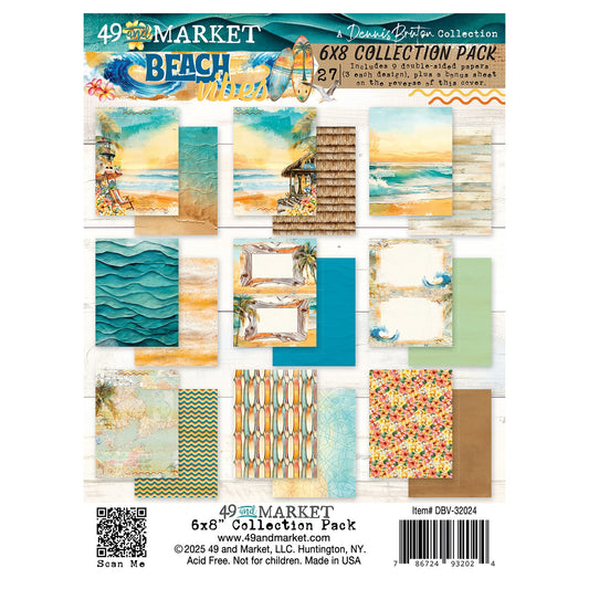 49 & Market - 6x8 Beach Vibe Collection DBV32024