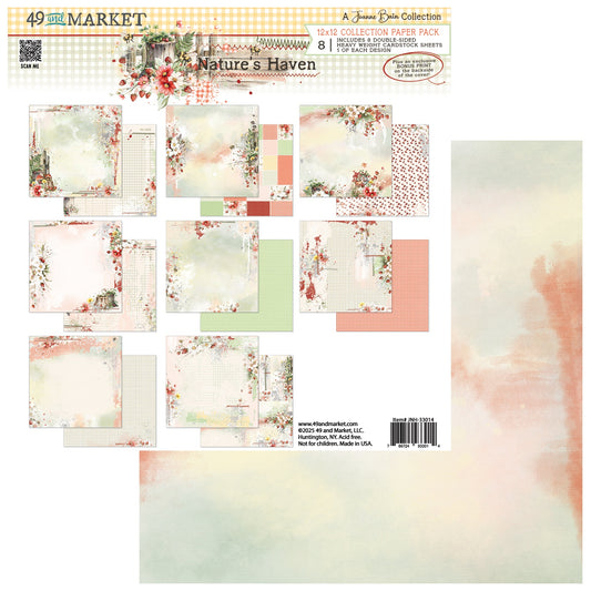 49 & Market - Nature's Haven - 12x12 Paper Collection JNH33014