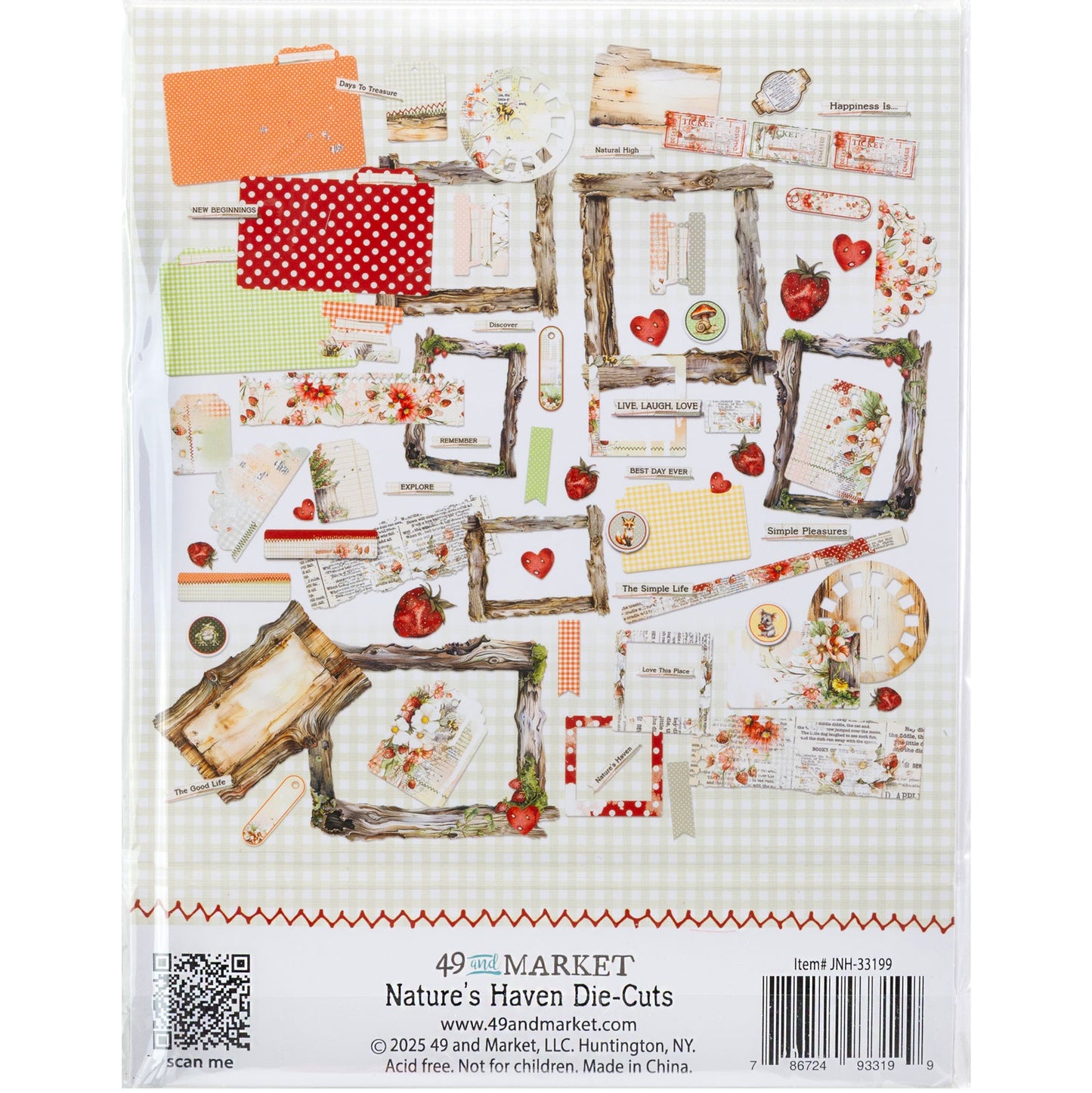 49 & Market - Nature's Haven - Die-Cut Element JNH33199