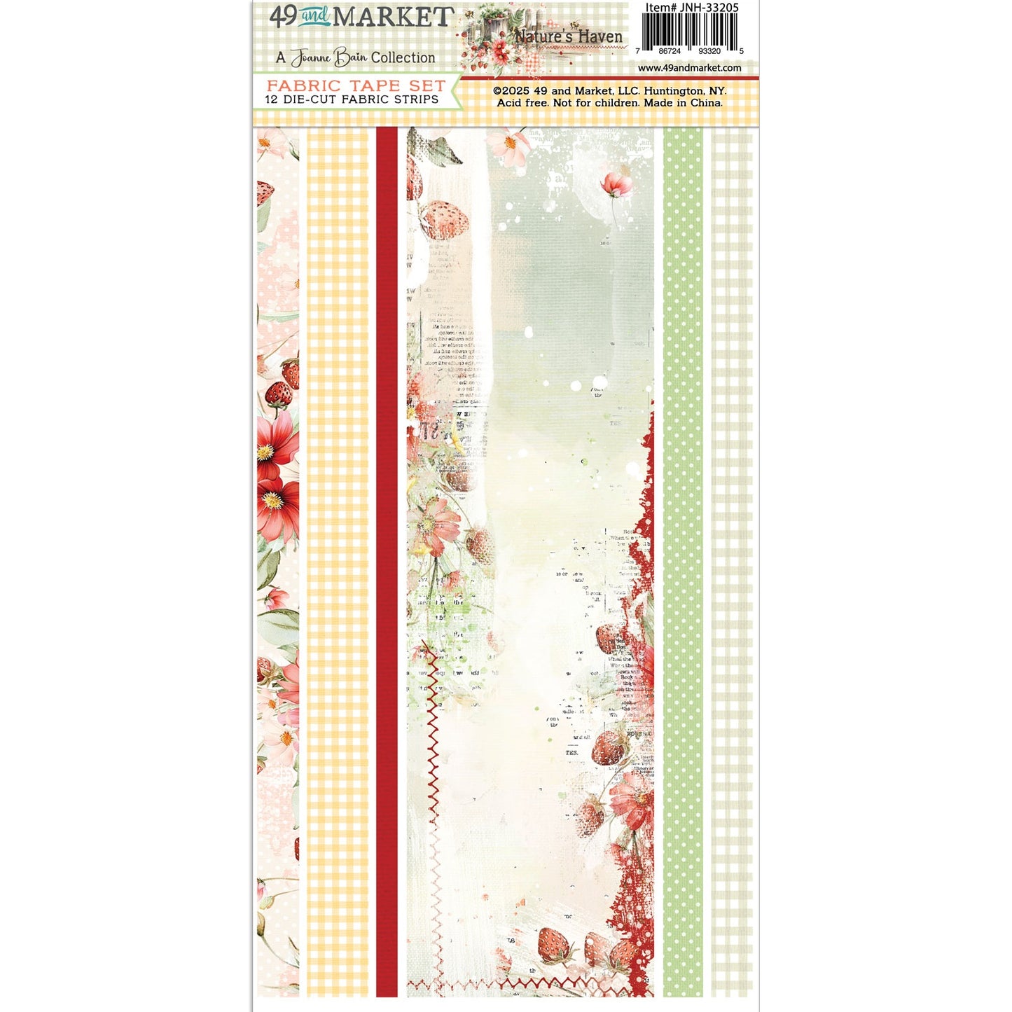 49 & Market - Nature's Haven - Fabric Strips JNH33205