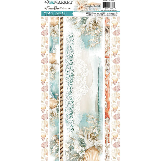 49 & Market - Coastal Soul Washi Sheets JCS-36985