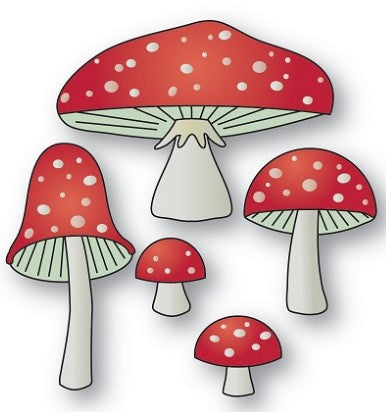 Memory Box die - 94818 Mysterious Mushrooms