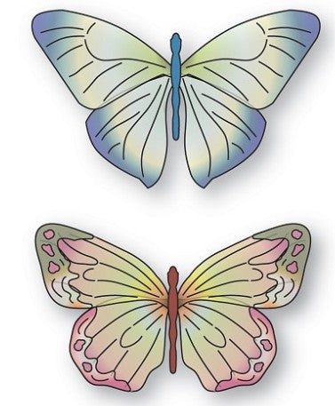 Memory Box die - 94831 Prairie Butterflies