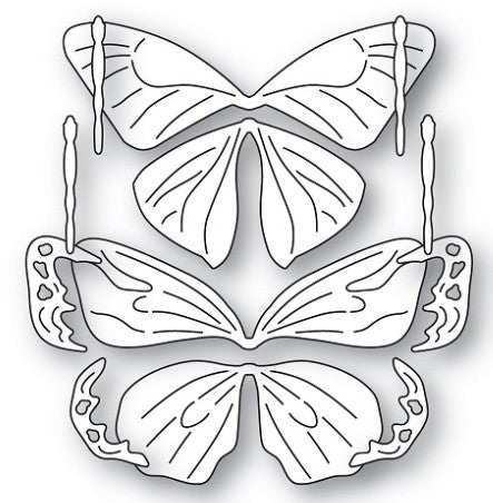 Memory Box die - 94831 Prairie Butterflies
