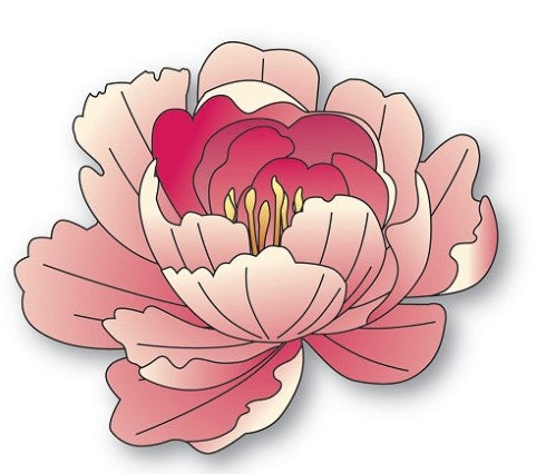Memory Box die - 94873 Refined Peony Bloom***