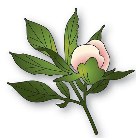 Memory Box die - 94881 Tender Peony Bud