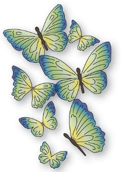 Memory Box die - 94885 Ethereal Butterflies