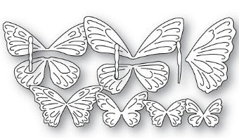 Memory Box die - 94885 Ethereal Butterflies