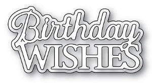 AIR Exclusive - Memory Box Die - A115 Everyday Sentiments Birthday Wishes