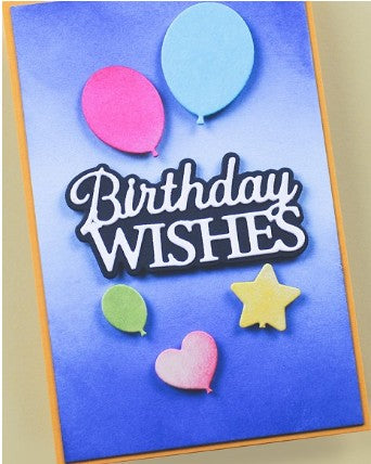 AIR Exclusive - Memory Box Die - A115 Everyday Sentiments Birthday Wishes