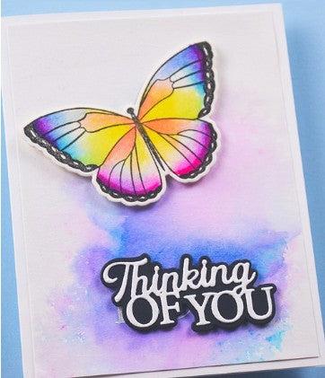 AIR Exclusive - Memory Box Die - A118 Everyday Sentiment  - Thinking of You
