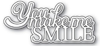 AIR Exclusive - Memory Box Die - A139 Everyday Sentiments You Make Me Smile