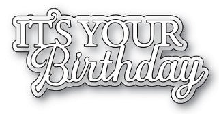 AIR Exclusive - Memory Box Die - A145 Everyday Sentiments It's Your Birthday