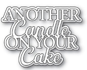 AIR Exclusive - Memory Box Die - A146 Everyday Sentiments Another Candle On Your Cake