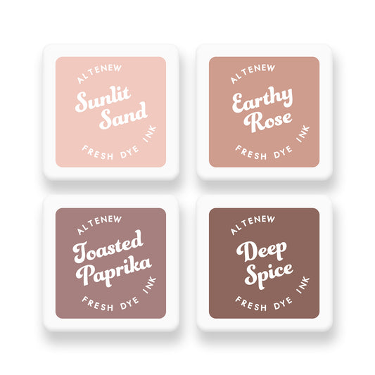 Altenew - Earthy Embrace Cube Ink Pad set