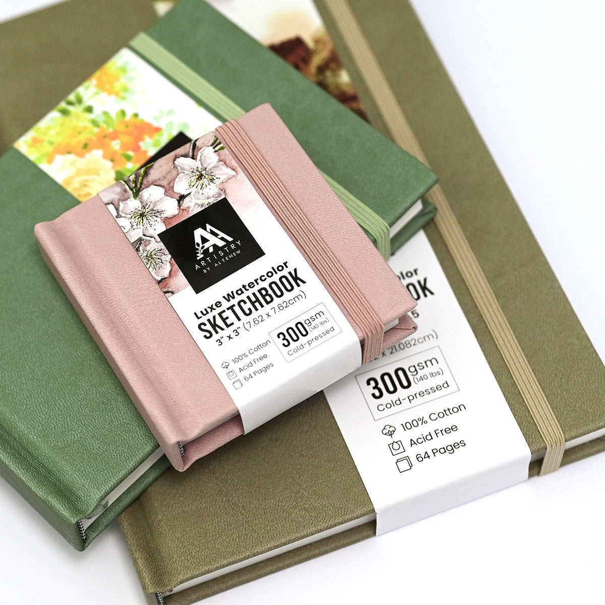 Altenew - Luxe Watercolour Sketchbooks - The Full Collection