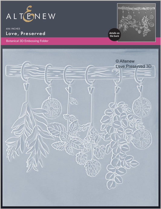 Altenew - Love Preserved 3D Embossing Folder