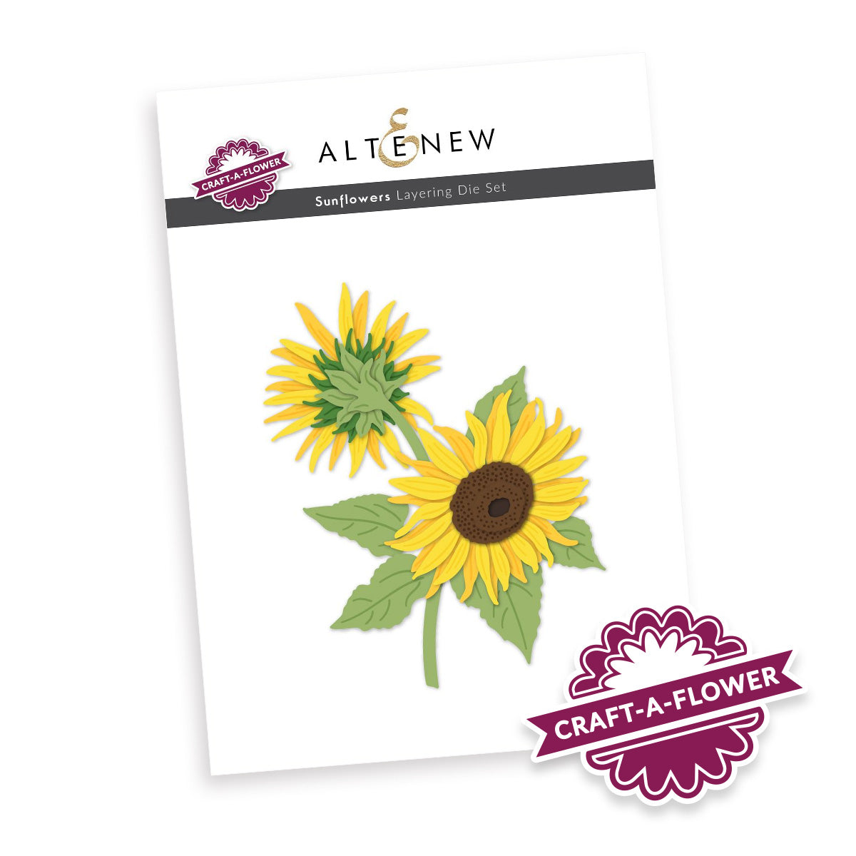 Altenew - Craft A Flower Sunflowers Layering Die set