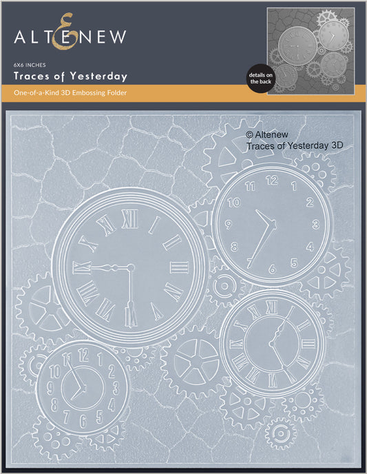 Altenew - Traces of Yesterday 3D Embossing Folder
