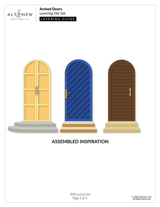 Altenew - Arched Doors Layering Die Set