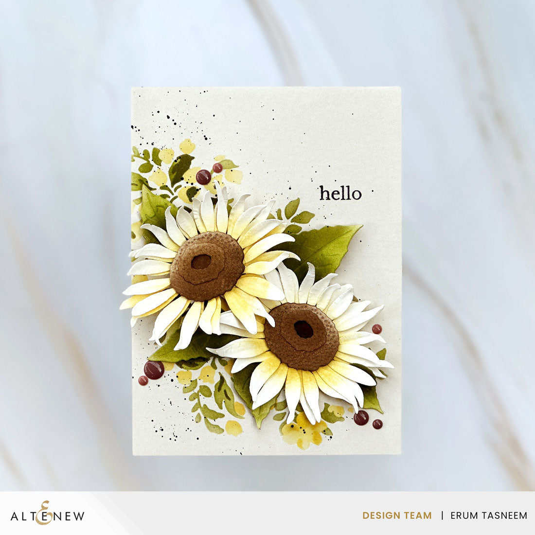 Altenew - Craft A Flower Sunflowers Layering Die set