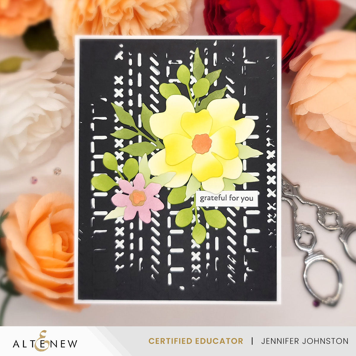 Altenew - Craft Your Life Project Kit - Stitched With Love + Add-on