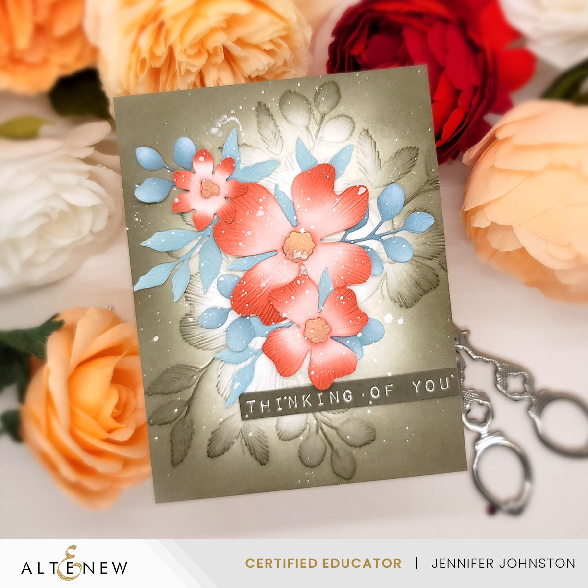 Altenew - Craft Your Life Project Kit - Stitched With Love + Add-on