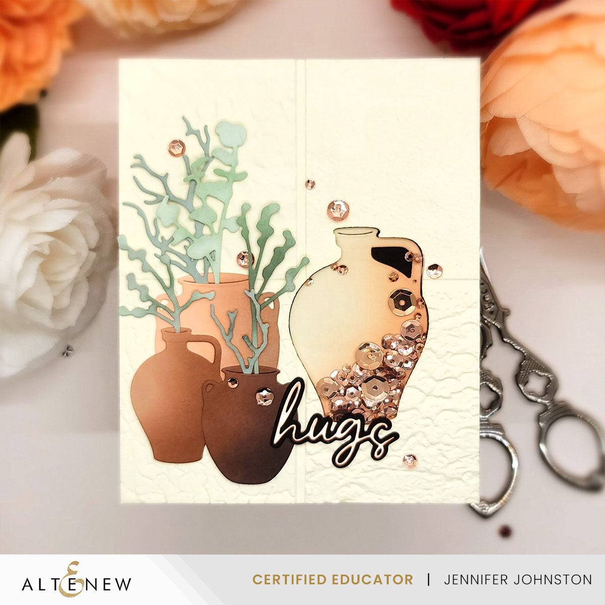 Altenew - Earthware Vases die set