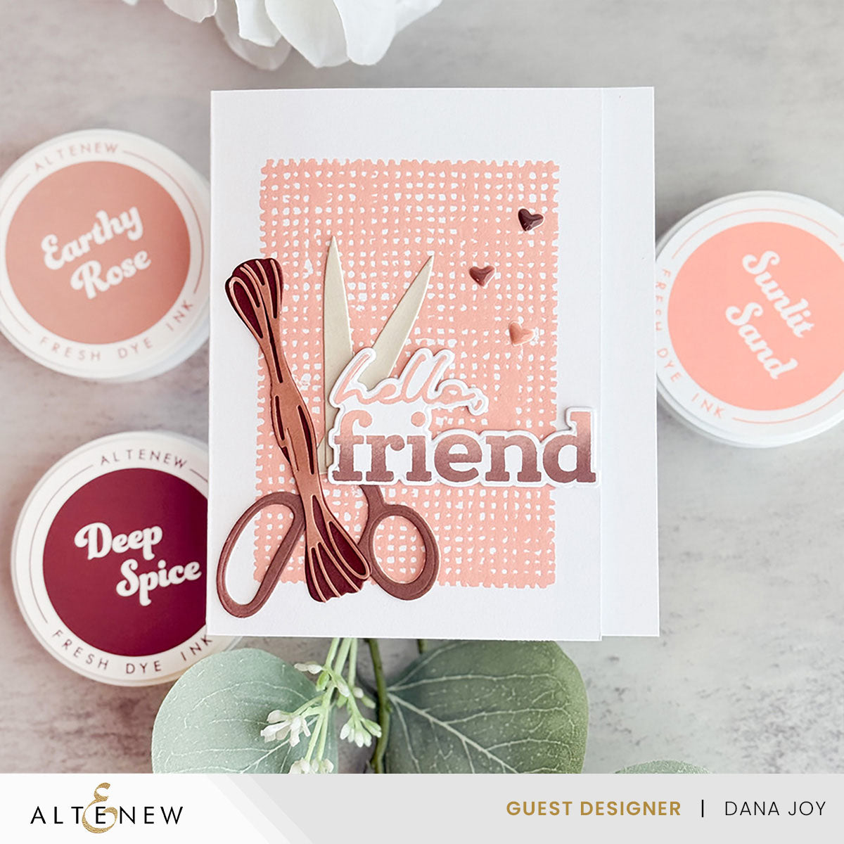 Altenew - Craft Your Life Project Kit - Stitched With Love + Add-on