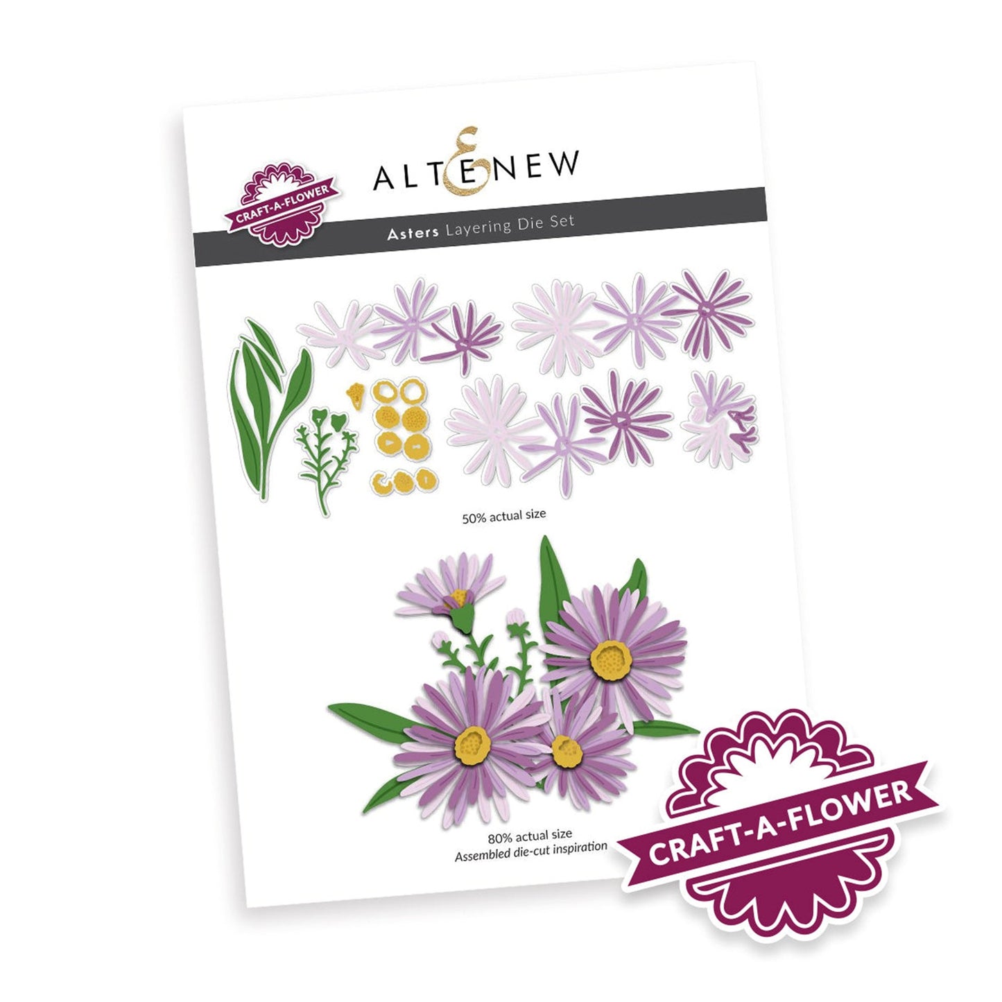 Altenew - Build A Garden - Morning Asters
