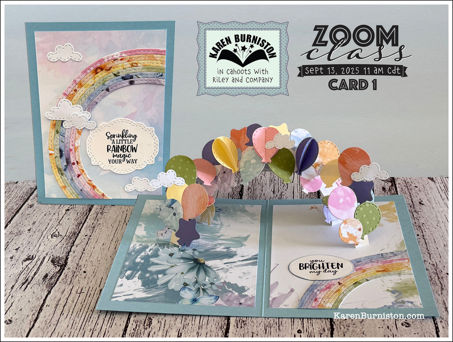 Karen Burniston - September 2025 Virtual Class - Dies and Paper Kit