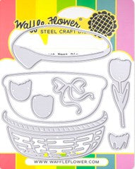 Waffle Flower Designs - Basketful Base die***