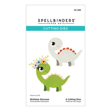 Spellbinders S3-498 Birthday Dinosaur die