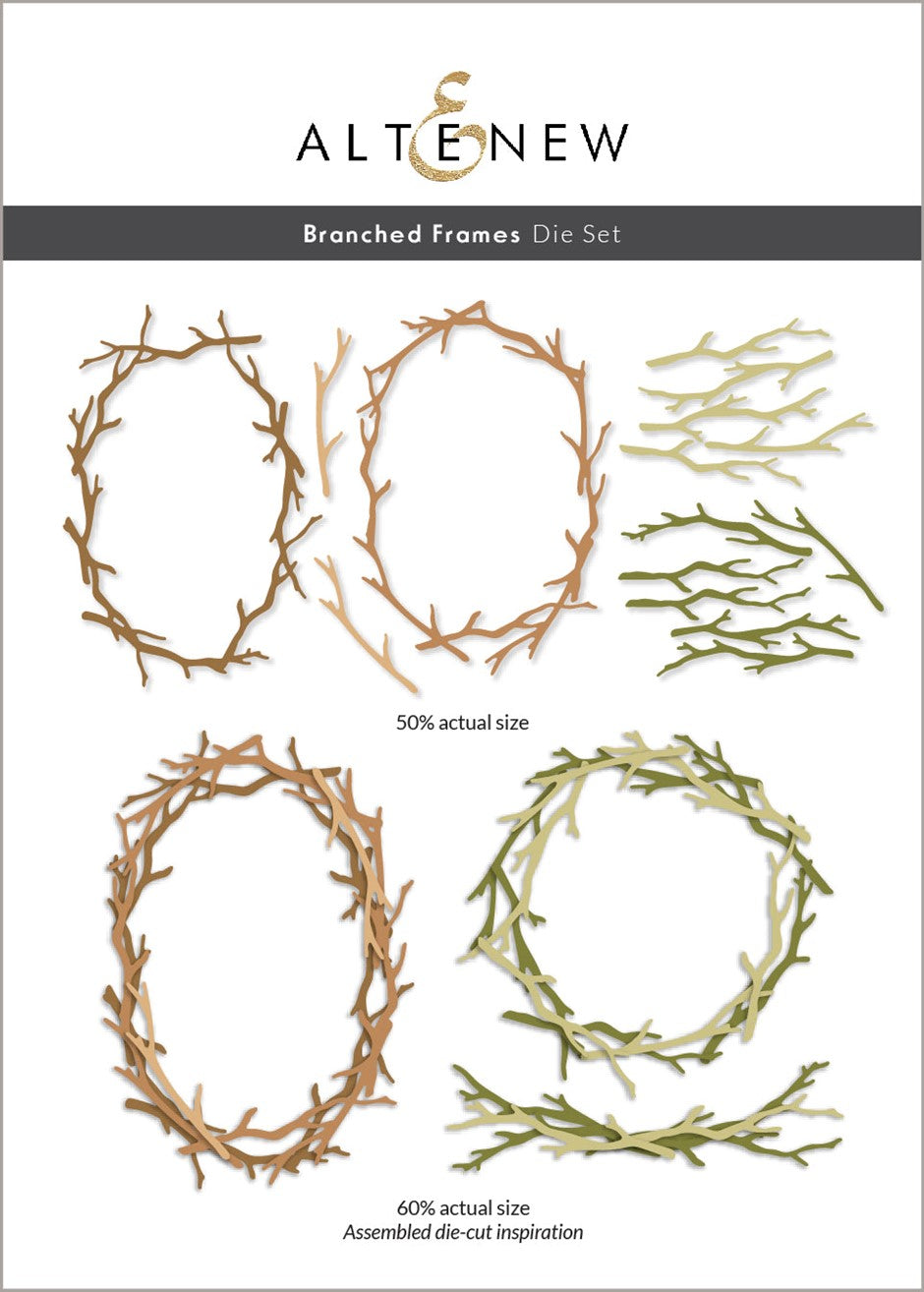 Altenew - Branched Frames die set