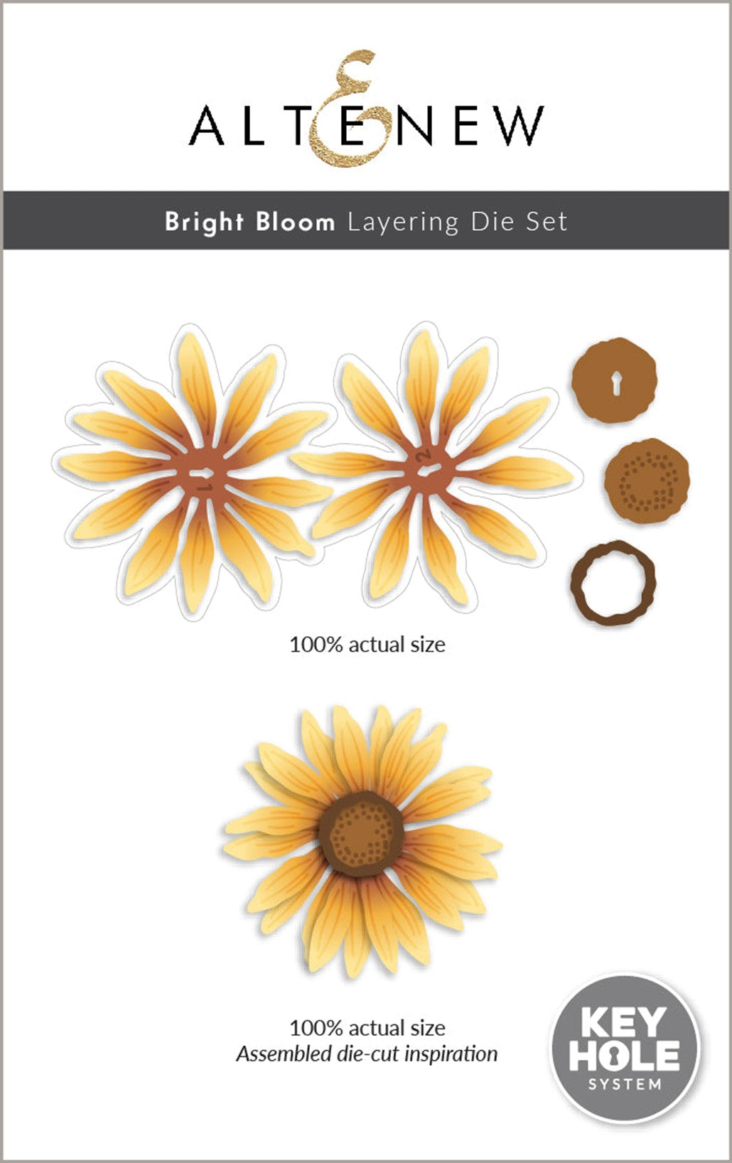 Altenew - Bright Bloom die set