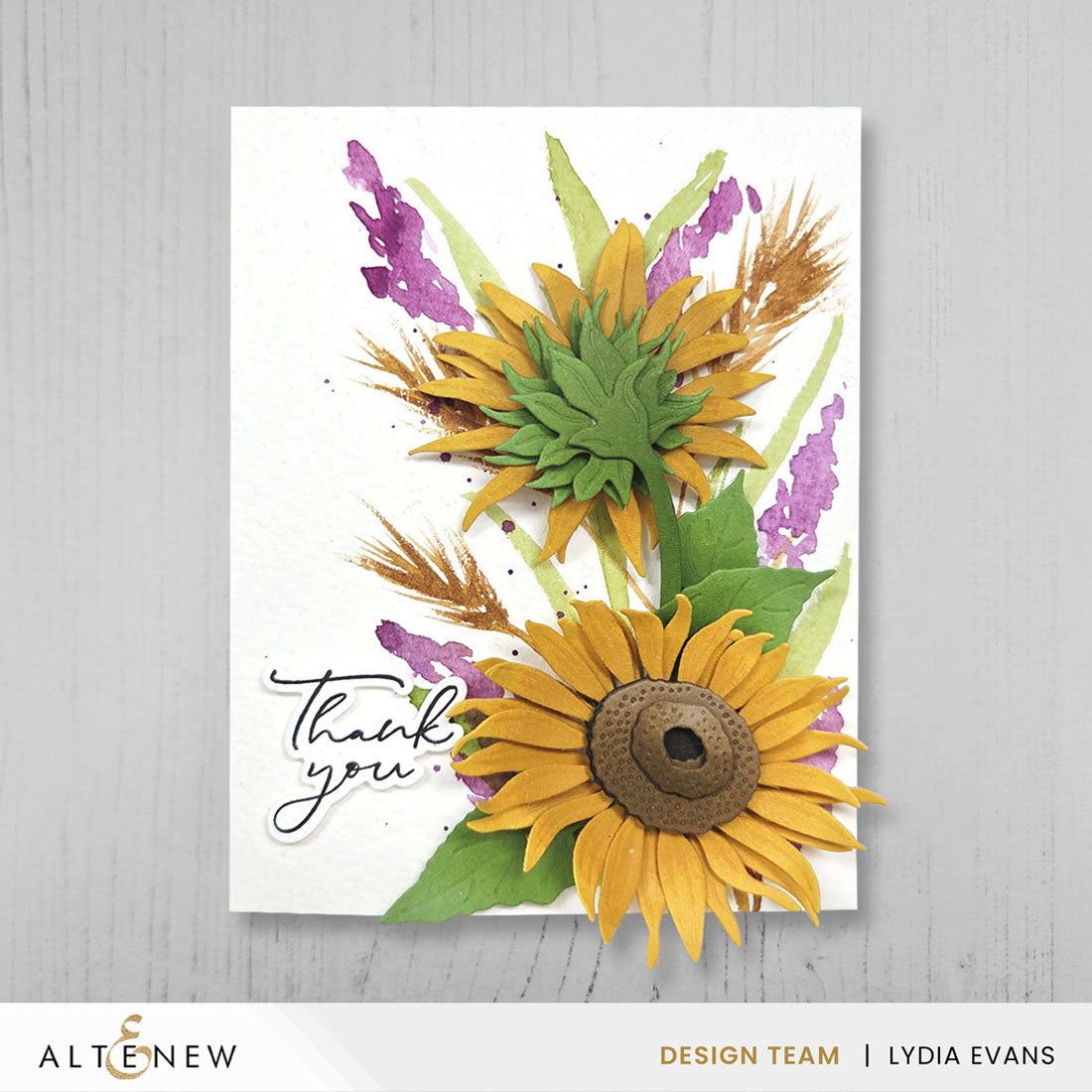 Altenew - Craft A Flower Sunflowers Layering Die set