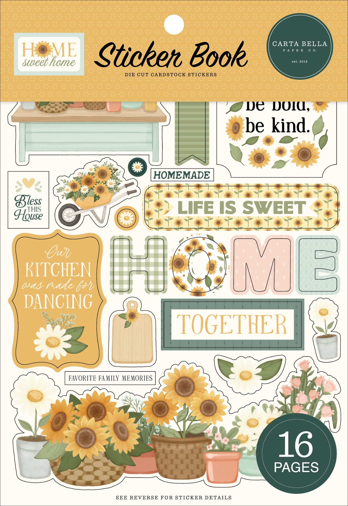 Carta Bella - Home Sweet Home Sticker Book 541029