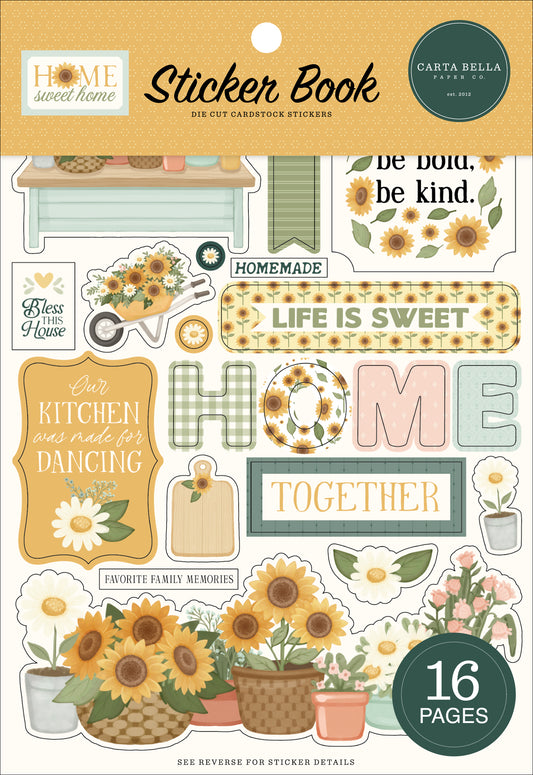 Carta Bella - Home Sweet Home Sticker Book 541029