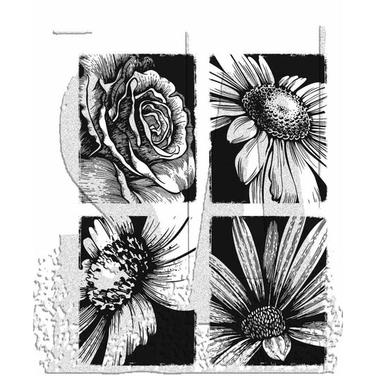 Tim Holtz / Stampers Anonymous - CMS462 Bold Botanicals