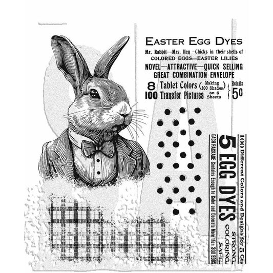 Tim Holtz - Mr Rabbit stamp set (CMS478)