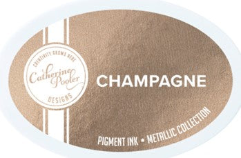 Catherine Pooler Ink - Champagne Metallic Pigment ink pad