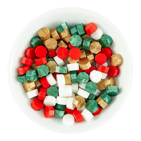 Spellbinders Wax Beads - Christmas 4 Colours