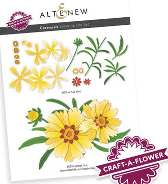 Altenew - Craft A Flower: Coreopsis Die Set