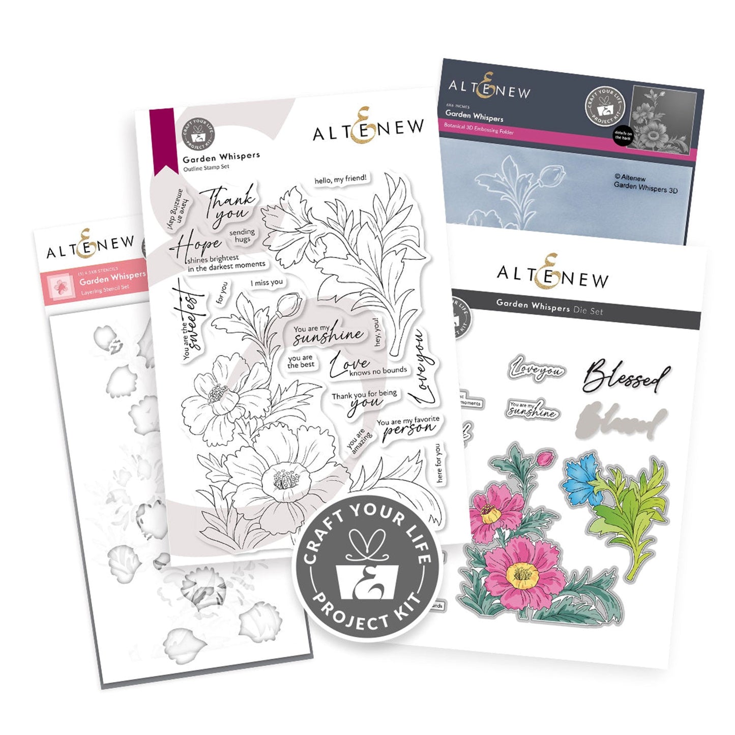 Altenew - Craft Your Life Project Kit - Garden Whispers