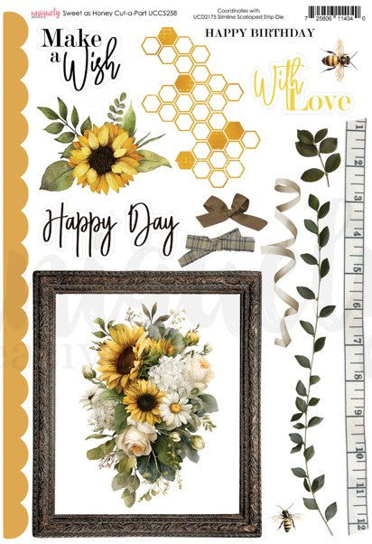 Uniquely Creative - Sweet As Honey Cut-A-Part Sheet