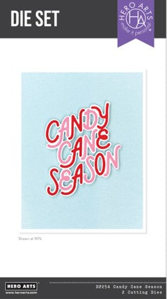 Hero Arts - Candy Cane Seasons die