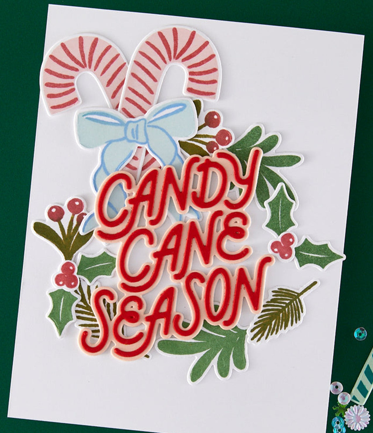 Hero Arts - Candy Cane Seasons die